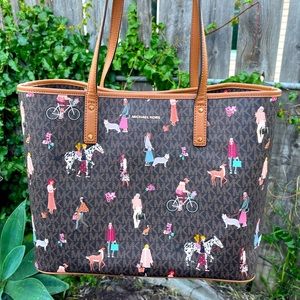 Michael Michael Kors Country Girls Signature Tote NWT